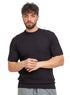 Black Design 1175Knit Rount T-Shirt - Khotwh